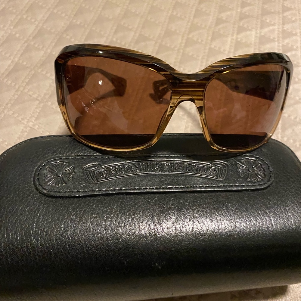 Authentic Chrome Hearts Women's Brown Sunglasses